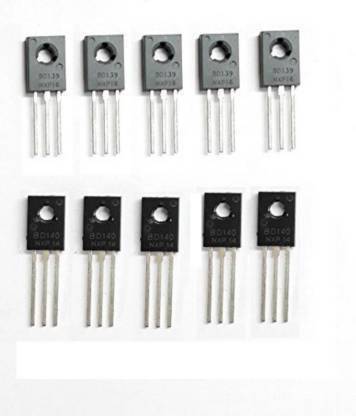 WHO BD139 and BD140 Transistor NPN Transistor (Number of Transistors 10) NPN Transistor
