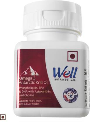 Well OMEGA 3 ANTARCTIC KRILL OIL