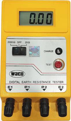 WACO DIGITAL EARTH RESISTANCE TESTER-HIGH RANGE Digital Voltage Tester