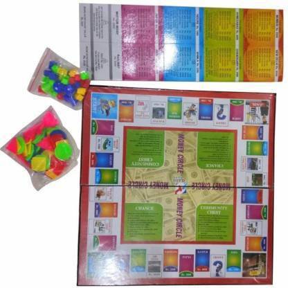 Deepak toys Money Circle full time pass Educational Board Games