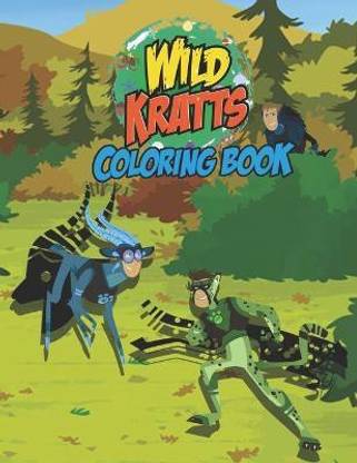Wild Kratts Coloring Book