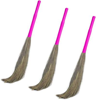 Creazione Production All Floor Cleaning Broom King Size | Broom Stick for Home Cleaning Grass Dry Broom