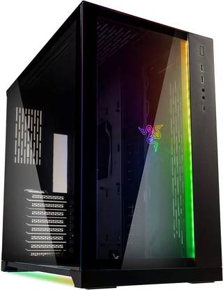Lian Li PC-O11 Dynamic Razer Edition Mid Tower ATX Cabinet with USB 2.0 and USB 3.0 Ports Compatible with Computer