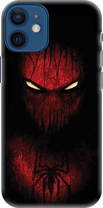 PNBEE Back Cover for Apple iPhone 12, A2403, A2172, iPhone13,2 - Spiderman Print