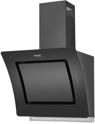 Hindware Valencia 60 1100CMH Auto Clean Wall Mounted BLACK 1100 CMH Chimney