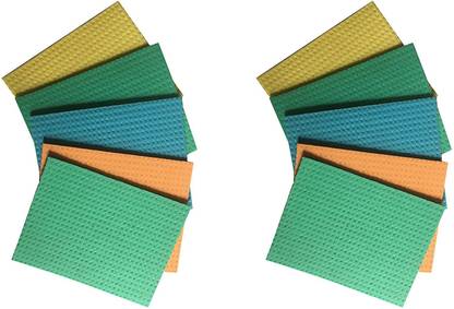 Flipkart SmartBuy Cleaning Sponge Mop, Multicolour Sponge Wipe, Scrub Wet Microfiber, Sponge Cleaning Cloth