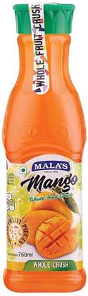 MALAS Fruit Crush Syrup for Cake Mango ( 750ml , Pack of 1 )
