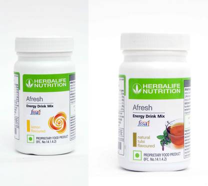 HERBALIFE Afresh Energy Drink Mix Lemon Nutrition Drink