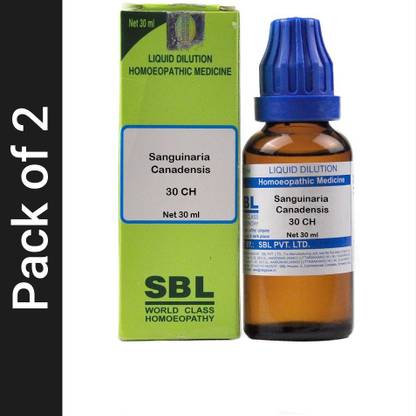 SBL Sanguinaria Canadensis 30 CH Dilution