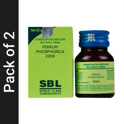 SBL Ferrum Phosphorica 200X Tablets