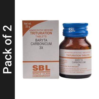 SBL Baryta Carbonicum 3X Tablets