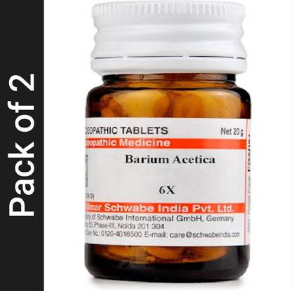 Dr.Willmar Schwabe India Barium Acetica 6X Tablets