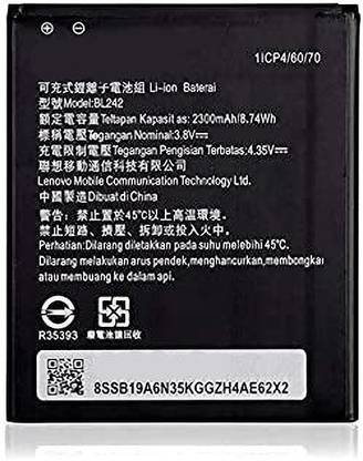RYN Store Mobile Battery For  Lenovo Lenovo BL242, A6000, A6000 Plus