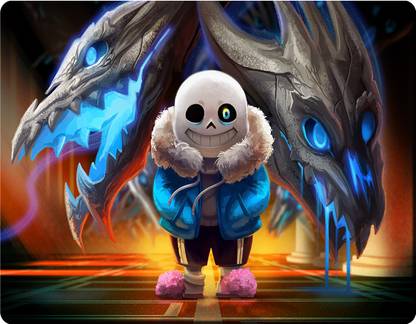 HOMYA Undertale Design 3D Print High Resolution Non Slip Base Mousepad