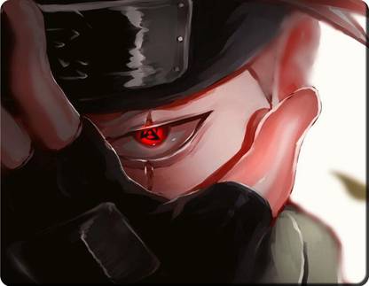 HOMYA Sharingan Naruto Eye Design 3D Print High Resolution Mousepad