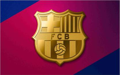 FC Barcelona Wall Poster For Room With Gloss Lamination M9 Paper Print