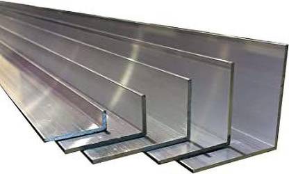 SAIFPRO Aluminimum Angle Bar Profile Sections for DIY Projects and Other Applications (L Type) 2mm Thickness 1"x1" Rebar
