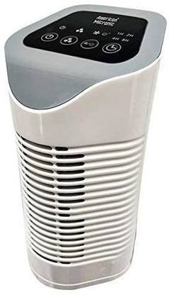 American Micronic Imported Air purifier, 22 Watts with HEPA filter, Activated Carbon filter and Ionizer (Ivory & Grey) Portable Room Air Purifier