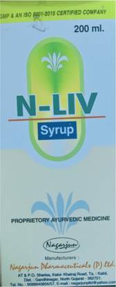 Nagarjun N-Liv Syrup 200ml (pack of 2)