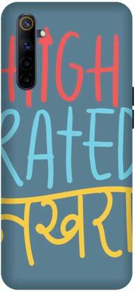 shonababy Back Cover for Oppo Realme 6, HIGH RERED Nakhara