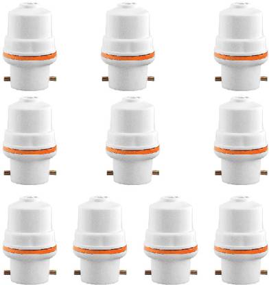 HI-PLASST (10pcs) Adaptor silver bulb holder for Electric Fitting for Drawing Power from Any Holders (10pcs) Adaptor silver bulb holder for Electric Fitting for Drawing Power from Any Holders Power Plug