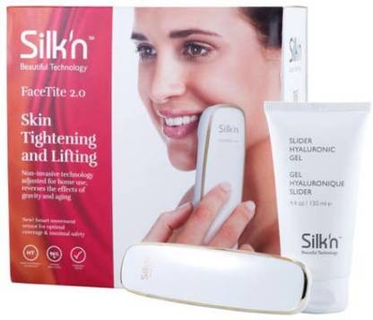 Silk'n Silkn FaceTite Version 2.0 (Gold Trim) The Silkn FaceTite V2 is an anti-aging device that works with harmonized energy technology to reduce wrinkles | Lift facial contours Anti Wrinkle Machine