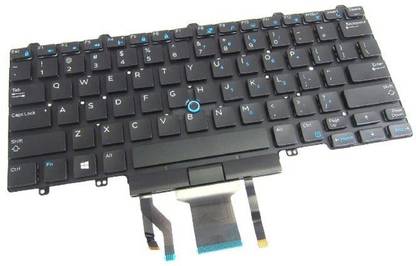 DELL Latitude E5440 Backlit Laptop Keyboard Internal Standard Laptop Keyboard Compatible with Desktop, Laptop, Mac
