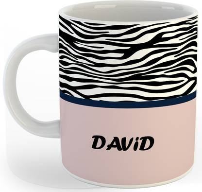 P89M Gift 'DAVID' Name Coffe Ceramic Coffee Mug