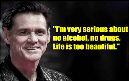 Jim Carrey Wall Poster For Room With Gloss Lamination M45 Paper Print
