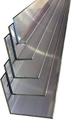 Engarc Aluminum Angle Bar Profile Sections for DIY Project & Other Applications (L Type) 3mm Thickness 11/2''X11/2'' Rebar