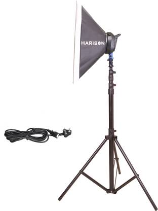 harison Quadlux Mark II Single Kit / Studio Light / Fluorescent Light for Still and Video / Softlight for Portait Photographic / YouTube Lighting Square Softbox