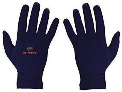 Glitter Cotton Cricket Multipurpose Hand Protect Re-usable Batting Inner Hand Gloves Wicket Keeping Gloves