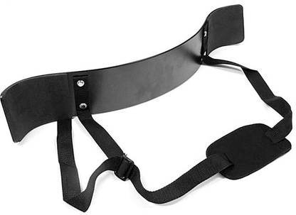 SPANCO Black color Arm Blaster Adjustable (For Biceps) Arm Support