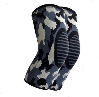 Attivo Unisex Camouflage Knee Cap (1 Pair) for Joint Pain, Gym & Exercise Knee Support