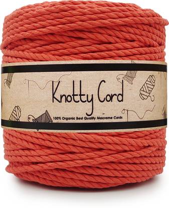 KnottyCord Saffron Thread
