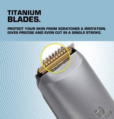 HAVELLS BT5301 Trimmer 100 min Runtime 20 Length Settings  (Grey)