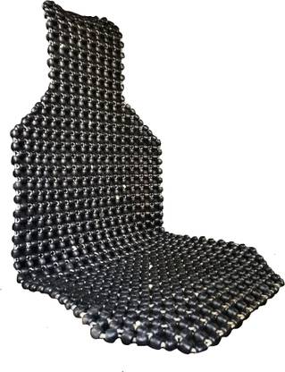 Q1 Beads Wooden Bead Seating Pad For  Skoda, Jeep, Honda, Fiat, Datsun, Nissan, Renault, Tata, Ford, Toyota, Hyundai, Maruti Suzuki, Volkswagen Thar, WagonR, Swift Dzire, Kwid, Santro, Baleno, Figo, Compass, Grand i10, Etios, Aspire, Duster, Ertiga, Swift, Ciaz, Celerio, i10 Active, Civic, City