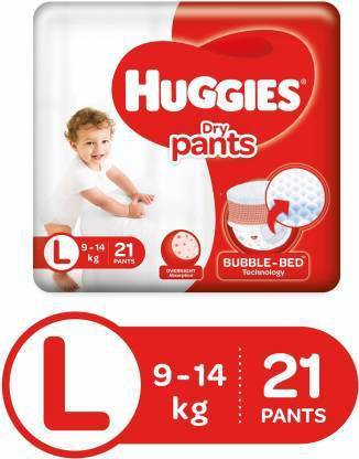 Huggies Dry Pants - Large (21 pieces) - L