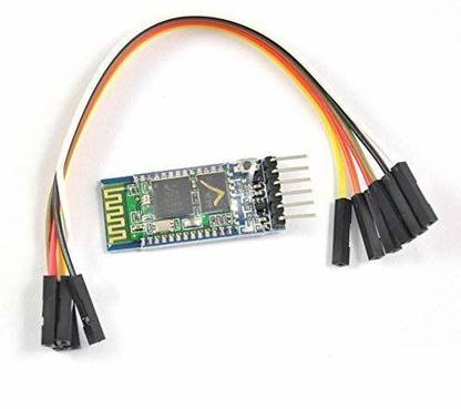 Aktronics HC-05 Bluetooth Wireless RF Transceiver Module Master and Slave Mode for Arduino With 6 Pcs F To F Jumper Wire FM Transmitter Electronic Hobby Kit