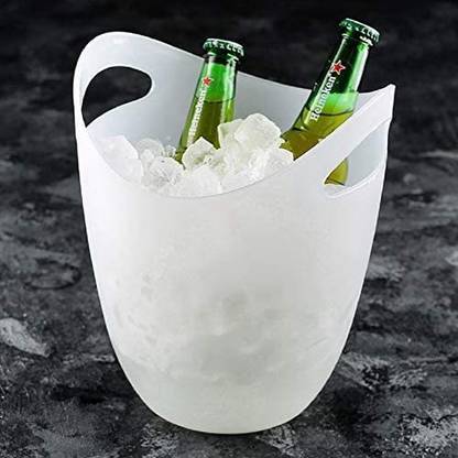 Rengvo Plastic Beer Ice Bucket, Bar Party Bucket, Barware, Champagne Bucket, Wine Bucket, Beer Bucket, Bar Accessories 1 - Piece Bar Set