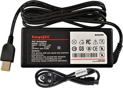 LAPJII Adapter Charger for Lenovo U330P, U330P Touch, U430P U430P Touch Laptops-20V, 3.25A, USB, 65 W Adapter