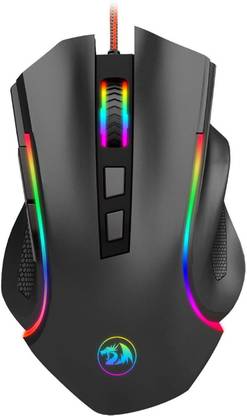 Redragon M602 NEMEANLION 3000 DPI USB Gaming Mouse for PC Wired Ambidextrous Optical  Gaming Mouse