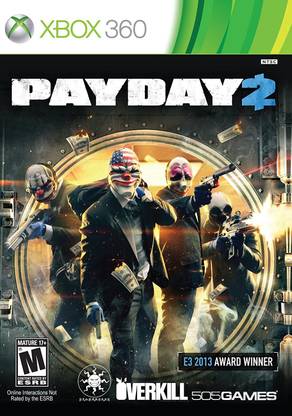 Payday 2 – Xbox 360 [video game] PAL (Ultimate Evil Edition)