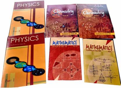 NCERT CLASS 12 PHY CHE MATH NCERT Books SET OF 6 BOOKS
