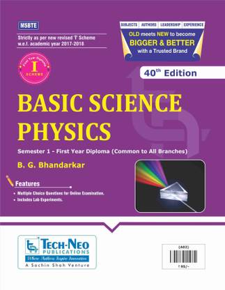 BASIC SCIENCE (PHYSICS) MSBTE Diploma Semester 1
