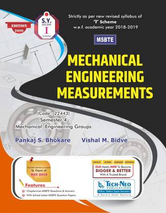 Mechanical Engineering Measurement ( Sem 4 Mechanical MSBTE Diploma )