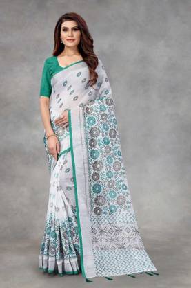 vaidehistuti Daily Wear Cotton Silk Saree with Unstitched Blouse