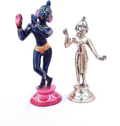 GOPAL JI SHRANGAR SADAN RADHAKRISHNA 6CM Decorative Showpiece  -  6 cm