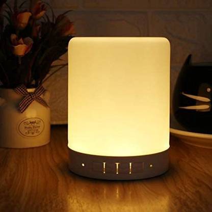 Eseekers Wireless Night Light LED Touch Lamp Speaker with Portable Bluetooth & HiFi Speaker with Smart Colour Changing Touch Control, USB Rechargeable, TWS - Multi Colour Speaker Mod